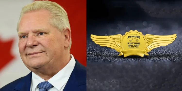 Doug Ford private jet controversy Ontario